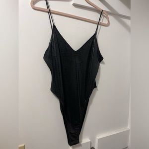 Snakeskin bodysuit NWOT